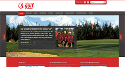 Desktop Screenshot of canterburygolf.co.nz
